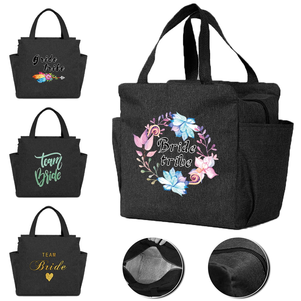 Q Kids Outdoor - Wiederverwendbare Lunchbox-Tasche für Kinder, isolierte Tragetaschen,