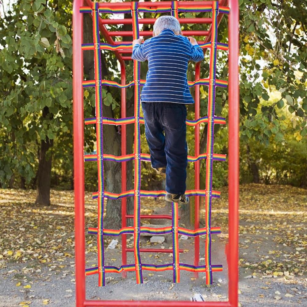 Kids Outdoor Climbing Frame - Krabbeln Net Spielplatz Cargo Net 89