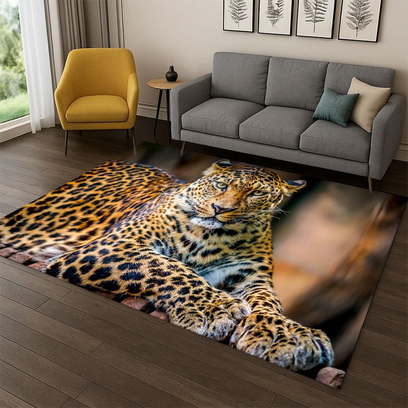 Leoparden-Geparden-Tier-Teppic – Kids Outdoor Area Bewertung und Preis