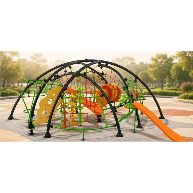 Klettergerüst, Outdoor-Seilkup – Kids Outdoor Climbing Frame Bewertung und Preis