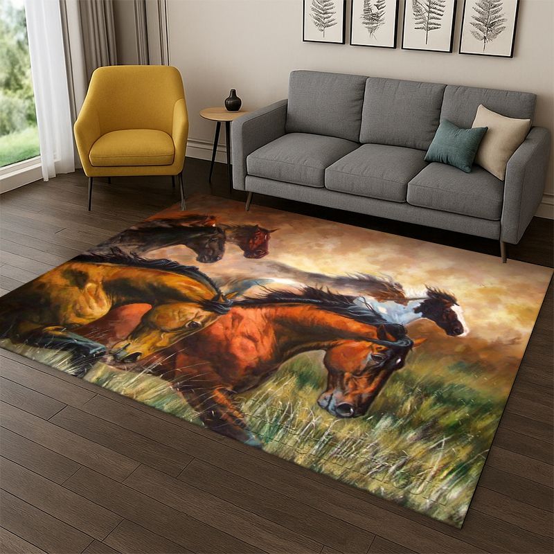 Pferde-Teppich mit Pentium-Tie – Kids Outdoor Area Bewertung und Preis